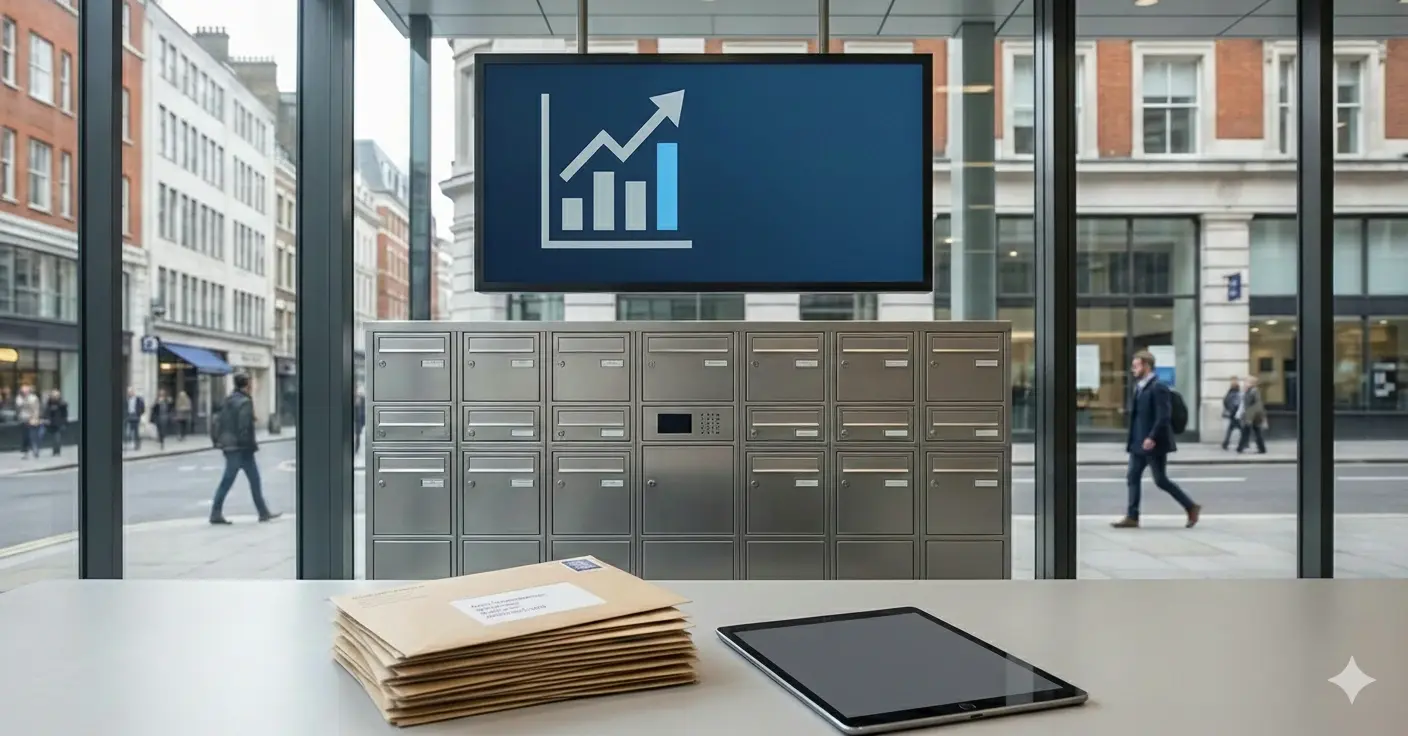 Business mailbox costs in the UK 2026